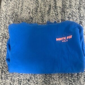 White Fox Vol. 3 Blue Graphic Sweatshirt